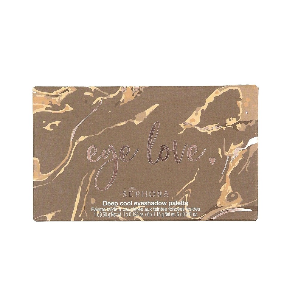 Sephora - Eye Love Eyeshadow Palette - Deep Cool - SEALED